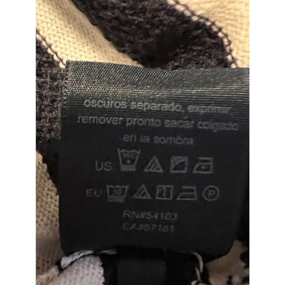 Tommy Hilfiger Long‎ Cuff Sleeve Blue White Stripes Size L 22" Long x 20" PTP - Picture 4 of 5